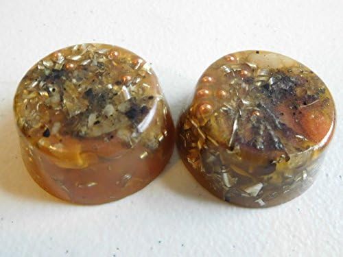 S.Pink.gp Small Tower Buster Crystal Orgone Generator Energy Accumulator 528Hz/7.83Hz/Advance Harmonics Many Beautiful Ingredients and Colors!! (S.Pink.gp)