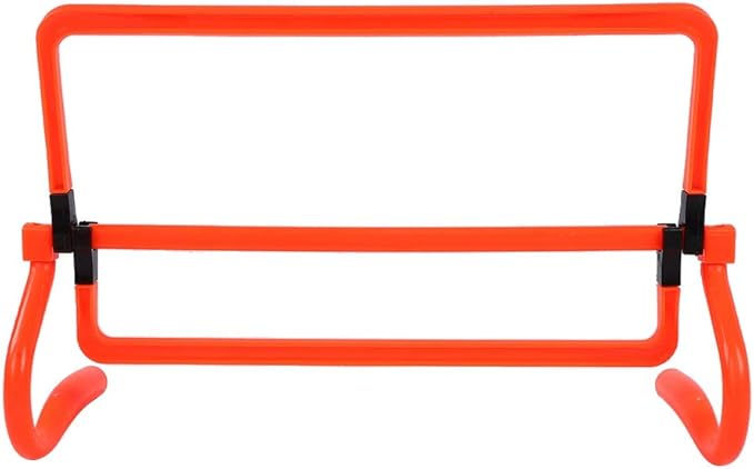 5Pcs Football Training Hurdle, Adjustable Football Training Hurdles ABS Hurdles Speed Training Equipment Orange Football Soccer Training Adjustable Hurdles/950