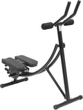 Ab Machine, 330lbs Load Abdominal Crunch Trainer Fit Waist Cruncher Core Toner Home Gym Core Workout Equipment Foldable Fitness Equipment with Silent Roller for Home Companies Gyms