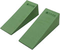2Pcs Foam Wedge Wedge Blocks Slanting Board Back Support Heel Elevated