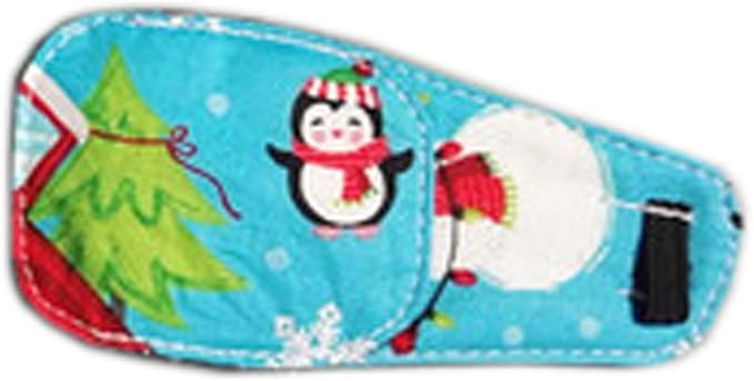 FANCYPUMPKIN Cartoon Christmas Eye Patch Single Glasses Cover Amblyopia Treatment for Kids