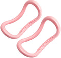 2Pcs Yoga Ring for Leg Calves, Pilates Circle Ring for Back Toning Thighs Abs and Legs, Fitness Rings for Yoga, Pilates, Gymnastics Exercise Workout