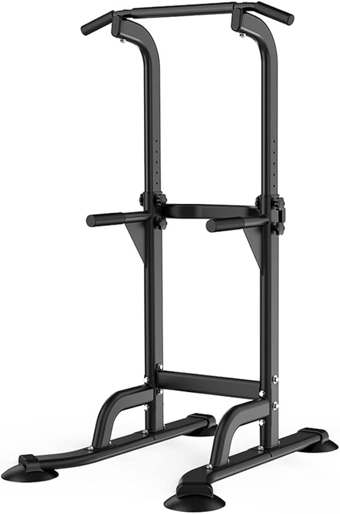 Power Tower Pull Up & Dip Station Multi-Function Home Strength Training Fitness Workout Station Height Adjustable