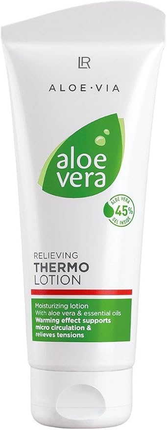 LR Aloe Vera Thermo Lotion Massage Cream with Heating Effect Lotion 100 ml