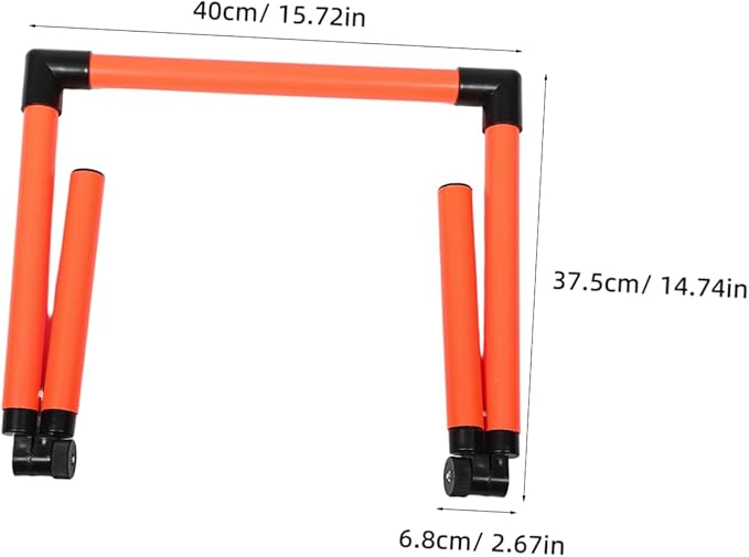 GANAZONO Football Hurdle Training Equipment Speed Hurdles for Agility Training for Athletes Soccer and Track Workouts Endurance and Power