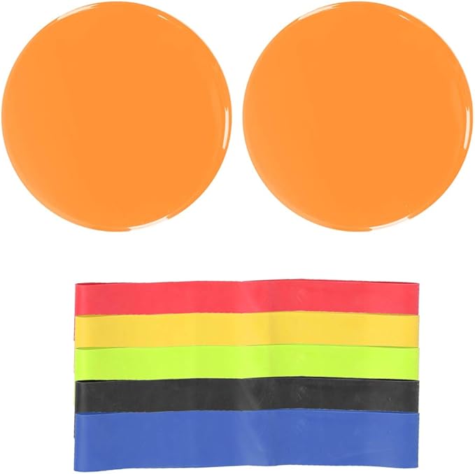 Fitness Sliding Disc, Wireless Core Slider Workout Equipment, Low Impact ABS Sliders for Home Gym and Floor Exercises with Pull Straps for Beginners and Advanced Users
