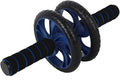 Two-wheeled Ab Roller Fitness Equipment for Home Use, Blue Abdominal Exercise Wheel with Silent Operation, Core Strength Trainer for Weight Loss and Workout