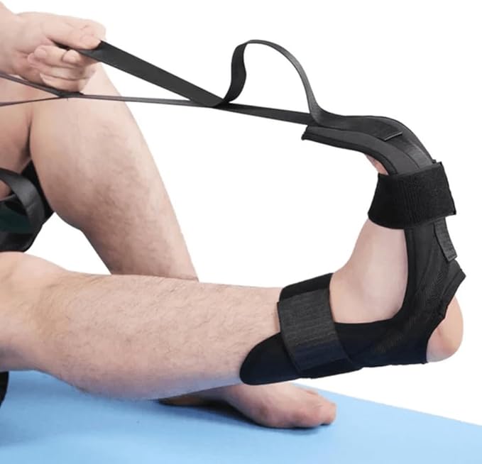 Stretching Strap with Loops and Detachable Foot