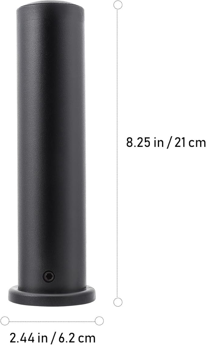 Anti-Skid Barbell Rod Handle Grip Plastic Cover 50mm X 200mm Dumbbell Rod Sleeve Fitness Strength Training Equipment Attachment
