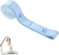 Fitness Resistance Bands for Stretching and Yoga, Number Stretch Resistance Band with Clear Markings, 8/10/12 Section Stretch Band for Fitness, Pilates, Dance, Full Body Workout