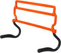 Speed and Agility Hurdles Soccer Exercise Equipment Foldable Height Adjustable Sports Hurdles for and Field Outdoor