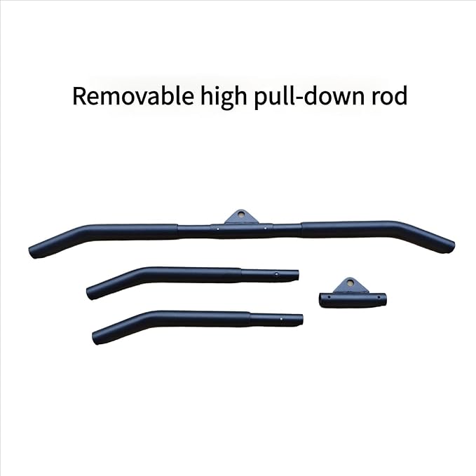 Detachable High Position Latches Pull Down Rod Ergonomic Grip For Homes Gym Strength Training Equipment Accessory