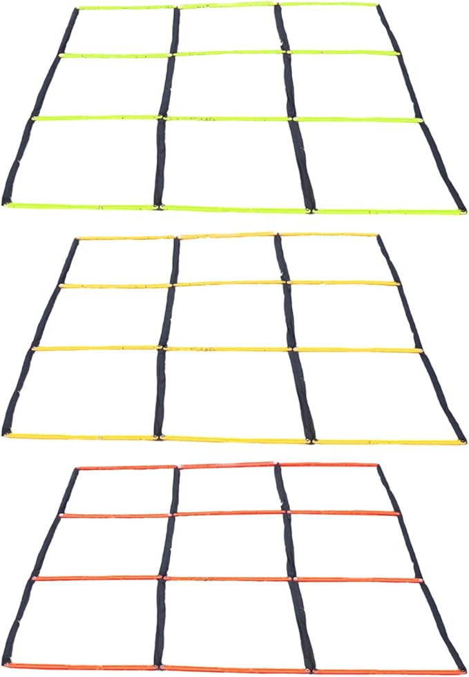 Agility Ladder for Gym Home Use, Football Basketball Reaction Training Equipment with Carry Bag Football Agility Training Equipment
