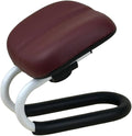 Meditation Bench,Prayer Seiza Chair Anterior Tilt Seat Lover Gift Comfortable Kneeling Stool Adjustable Height for Pilates, Deep Red
