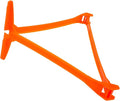 Adjustable Plastic Agility Hurdles for Soccer Training, Foldable Speed Hurdles with 3 Height Settings, Orange Agility and Running Training Equipment for Football Workouts
