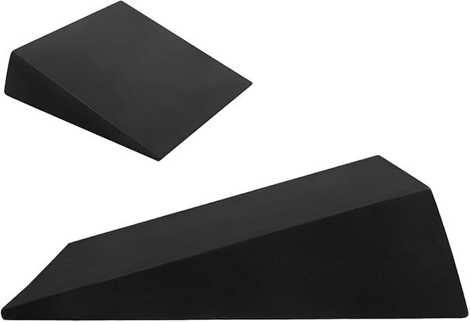 Squat Wedge - Non Slip Yoga Slant Board for Safe Stretching, High Density Foam with Durable Portable Design, Professional Workout Equipment for Men Women Improve Flexibility Balance