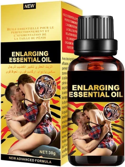 Men Massage Oil for Sex, Hotiary Sexual Enhancement Essential Oil Penis Becomes Longer Thicker Enhancement Men Energy for Care Delay Performance Boost Strength