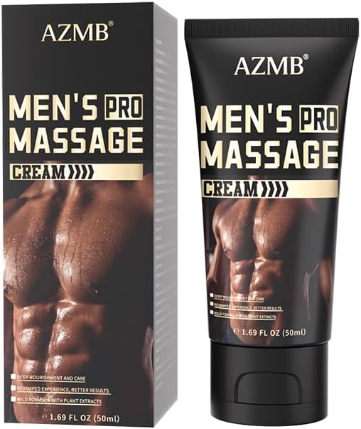 Male Enhancement Cream for Men, Body Gel for Private Part, Men's Re-Vitalize Enlargement Oil, Enhance Size and Performance – Get Bigger Thicker and Stronger (Men's PRO Massage Cream)