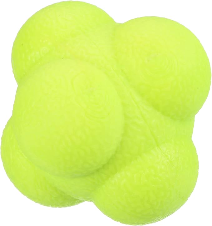 PATIKIL Bounce Reaction Balls, Coordination Ball Agility & Speed Reflex Training Game Sports Ball TPR High Difficulty for Baseball Soccer Softball Basketball