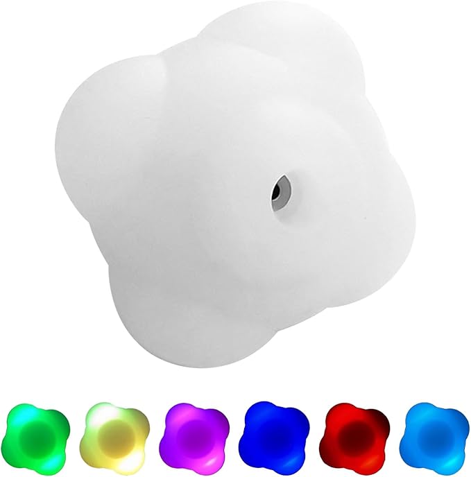 JOJOCY Smart Flashing Reaction X-Ball, Agile Hand-Eye Coordination & Agility Training Set, 5.6cm, Rechargeable, App-Controlled, 6 Color Modes, Multiple Training Modes