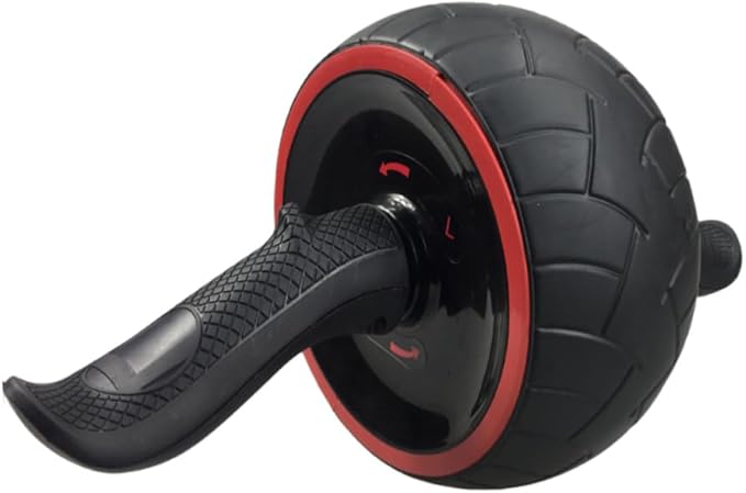 Kisangel Rubber Ab Wheel Roller Abdominal Exercise Trainer Core Knee Mat Muscle Training Tool Fitness Device