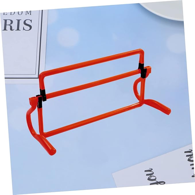 Removable Agility Hurdles for Soccer Training Exercise Equipment Ultra Stable Base for Speed Agility Practice Essential Football Training Obstacles Red