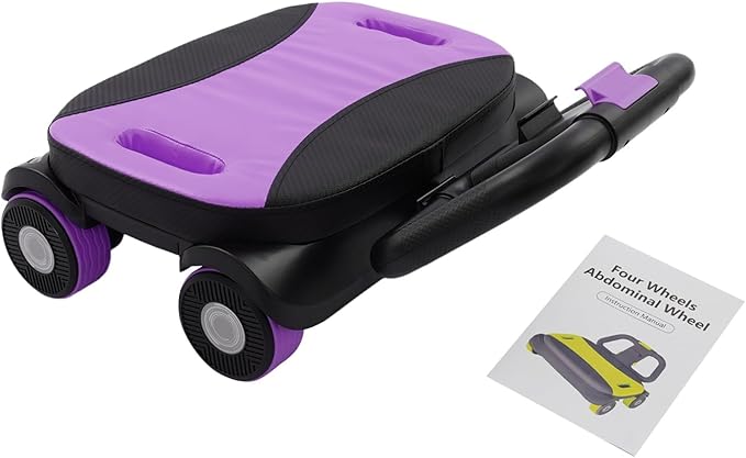 AB Roller Wheel, Four-Wheel Elbow Support Abdominal Roller, Abdominal Roller