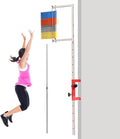 Wall Mounted Vertical Jump Measurement Tool, Adjustable Height Vertical Jump Measuring Device, 27.5"-47" Wall Mounted Vertical Jump Trainer,Used for Basketball and Volleyball High (b)