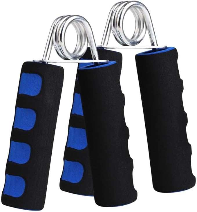 HORNO 2 Pcs Soft Foam Hand Exerciser，Strengthen Hand Grip Exerciser for Quickly Increasing Wrist Forearm and Finger Strength