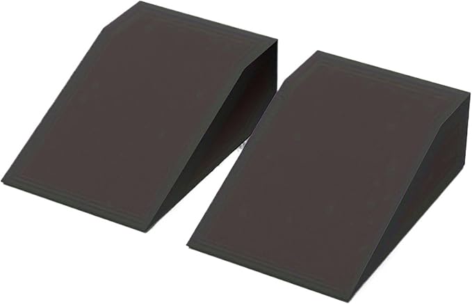 2Pcs Yoga Wedge Blocks and Squat Wedge Board Multi Functional Stretch Slant Board with Non Slip EVA