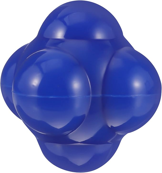 Agility Training Reaction Ball Hexagonal Silicone Exercise Ball for Fitness Speed and Coordination Training Indoor Sports Gear for Ages