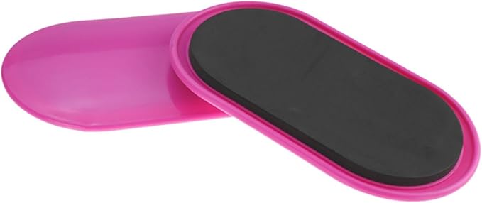 2 Pieces Exercise Core Sliders Slide Pads Exercise Equipment Lightweight Portable Ab Floor Gliders for Gym Dance