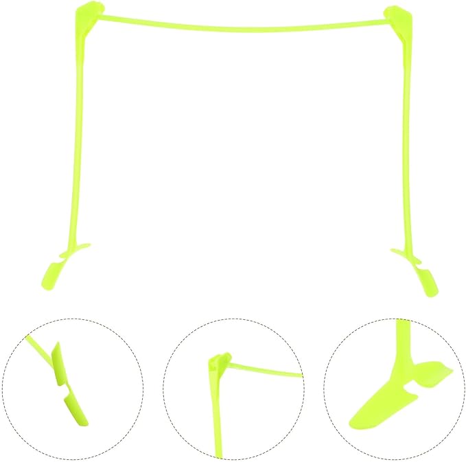 ARTIBETTER Adjustable Height Football Training Hurdle, Foldable Soccer Agility Hurdles for Speed and Skill Development, Green 1pcs Speed Training Equipment for Athletes