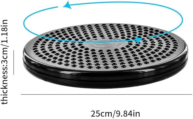 Twist Board for Exercise 9.6 Inch Large Non-slip Safety Wobble Board Waist Twisting Disc for Women Men Slimming and Strengthening Abdominal & Stomach Exercise Equipment At Home, Waist Twisting Disc