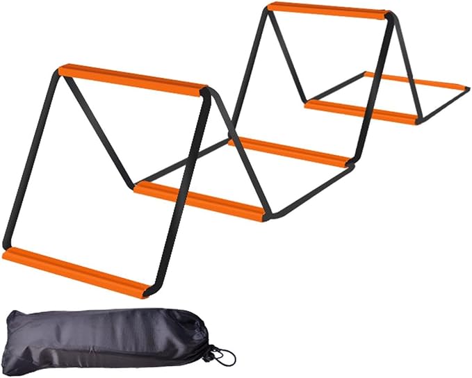 Agility Ladder Football Footwork Ladder Balance Foldable Agility Training Equipment Speed Ladder for Outdoor Sports Workout