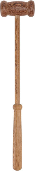 Back Massager Handheld Wooden Massage Hammer for Body Pain Relief Neck Shoulder Leg Feet Relaxation 15.74 Inch Long Handle Tool