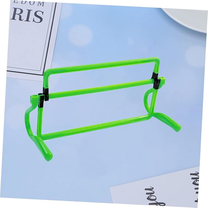 Removable Agility Hurdles for Soccer Training Detachable Exercise Barriers for Use for Football Drills and Speed Training Green Color