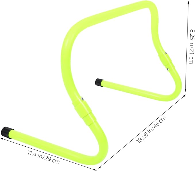 Agility Hurdles for Boys and Girls Training Equipment for Football and Sports Wear-Resistant Lightweight Design for Enhanced Speed and Coordination Skills