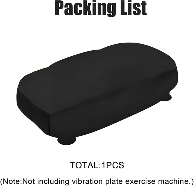 Vibration Plate Cover,Stretchy Dust Guard Sleeve for Vibration Plate,Body Shaping Machines Dust Cover,Fully Dust-Proof Protector for Weight Loss Motor