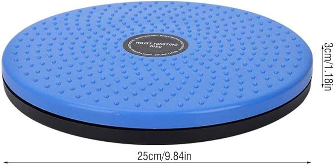 Twisting Waist Disc, Body Shaping Twisting Boards Waist Aerobic Exercise Fitness Slim Machine Rotating Board Female Twister Exercise Sports Equipment (Big Round Beads(Black))