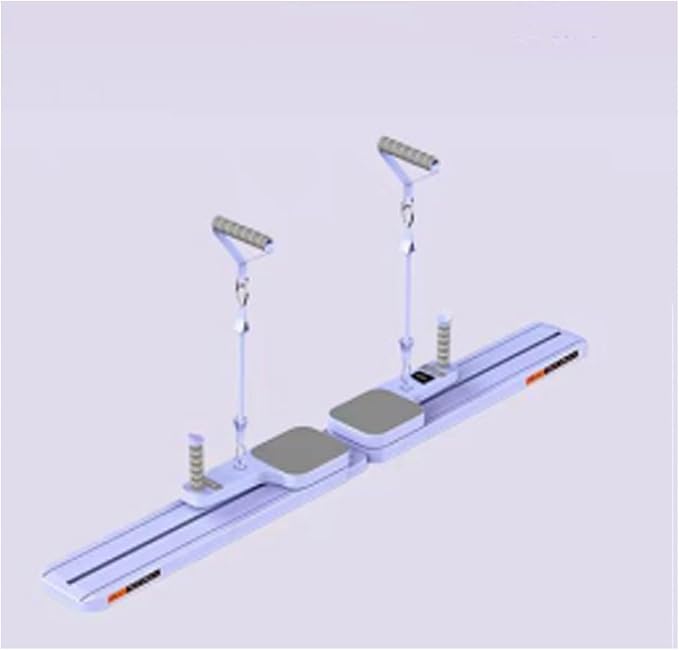 Foldable Skiing Exerciser Ski Machine Collapsible Leg Magic Machine Ski Machine Portable Body Slimming Trainer Kegel Trainer Workout Equipment