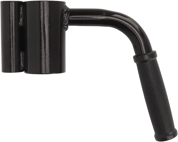 T Bar Row Platform Attachment, Fitness Equipment for Strength Training, Durable Iron Construction with Single Arm Handle, Portable T Bar Row Attachment for Barbell Workouts at Home