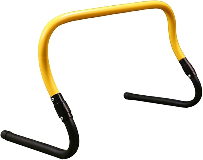 Agility Training Hurdle Speed Training Hurdle Portable Lightweight Obstacle Adjustable Jumping Bar for Running Jumping Soccer