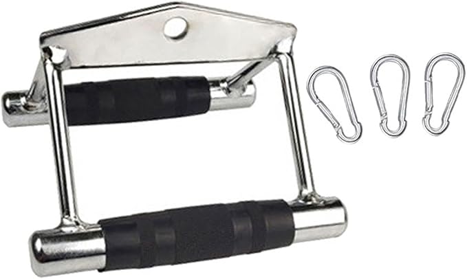 Double Head Rope Pulldown Attachment Set Gym Strength Training Equipment Handles Big Bird Gym Equipment Accessories