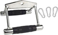 Double Head Rope Pulldown Attachment Set Gym Strength Training Equipment Handles Big Bird Gym Equipment Accessories
