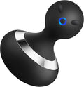 Cordless Electric Massager with 10 Powerful Vibrations, Rechargeable Handheld Neck Massager (Black)