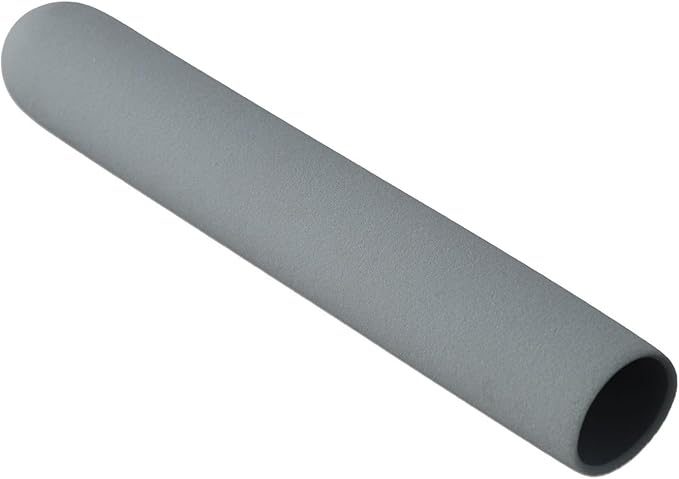 Rowing Machine Handle Grips Replacement Non-Slip Plastic Exercise Equipment Handle Cover Sweat Resistant Fitness Accessory For Home Gym Training Black Gray 28Mm Diameter(Gray)
