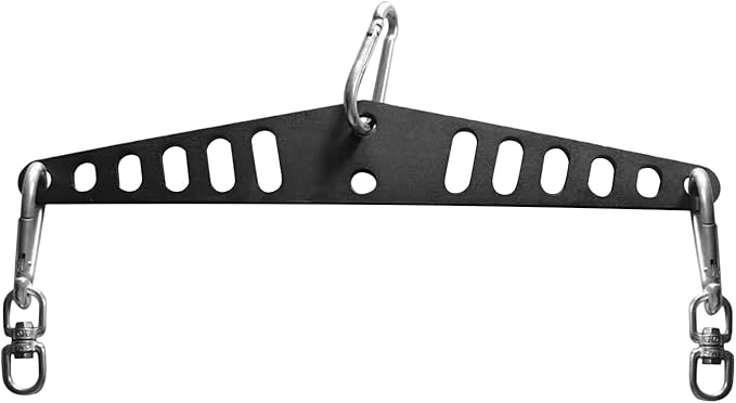 Cable Machine Attachment - Heavy Duty Pulley System Plate, Hole Connector Fitness Equipment, Strength Training Cable Link | Door Wall Gym Workout for Door Wall Gym Workout