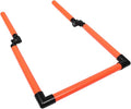 Toyvian Speed Hurdles for Agility Training Equipment for Football Basketball and Track Drills Speed and Coordination for Athletes and Youth Fitness