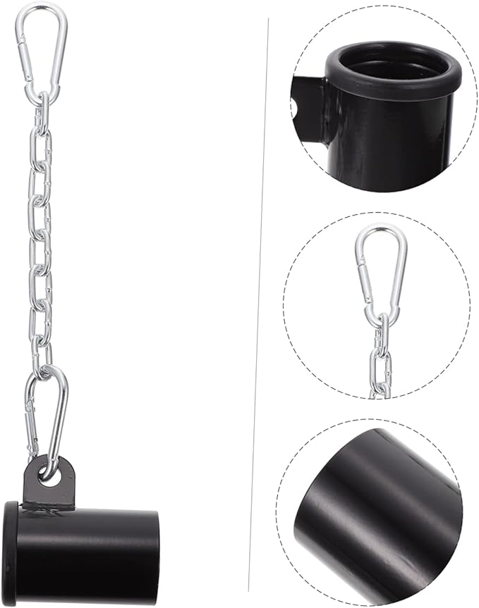 Bar Row Gym Attachment Chain Versatile Barbell Sleeve for Bent Over Row Exercises Fitness Equipment for Strength Training Workouts